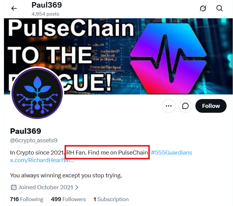 CompAlmanac's tweet photo. @6crypto_assets9 @MCGlive This you bud? 

Your bio should say "Scammed once by Richard Heart" and now following Robinhood shillers to get scammed again... 

What a tool ! https://t.co/p40jEBSo5k