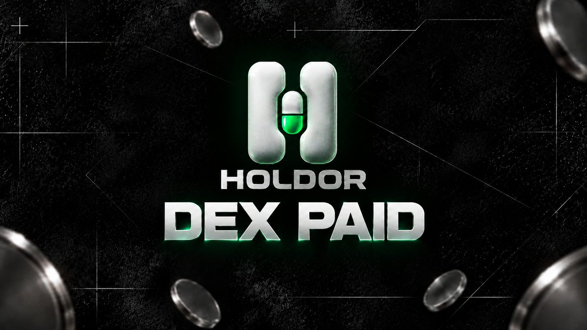 tryholdor's tweet photo. Dex paid.

$HLDR 

https://t.co/LIlvYmu69Q https://t.co/AFxkNALTop
