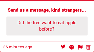 constructforest's tweet photo. ...

💮 - I don't think it wanted to eat Apple!! https://t.co/sH26x52dqM
