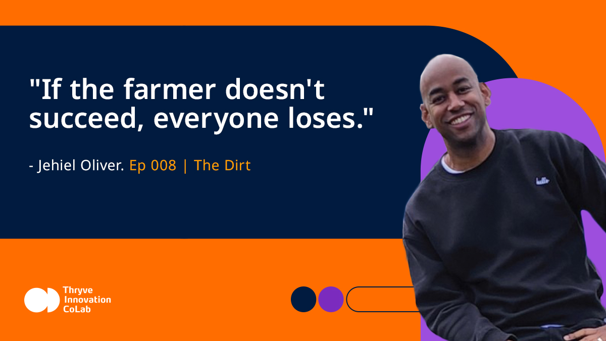 thryve_colab's tweet photo. "If the farmer doesn't succeed, everyone loses. But there is a sequencing to executing on that problem: we had to secure the tractor owner first." @HelloTractor’s @JehielOliver on ecosystem design on #TheDirt 🎙️ Watch Ep 008: https://t.co/pIWyGfhwMR. https://t.co/8bCWEo8GNY