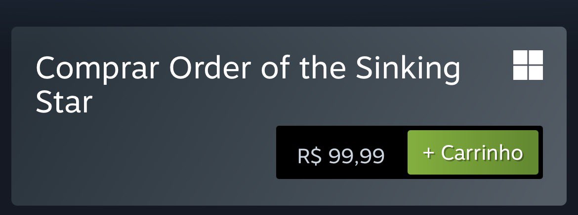 odetogns's tweet photo. @SinkingStarGame @Thekla_inc @Jonathan_Blow The game is way more expensive on PS5 than on Steam. Could you guys fix this? https://t.co/nPGO3wvvf3
