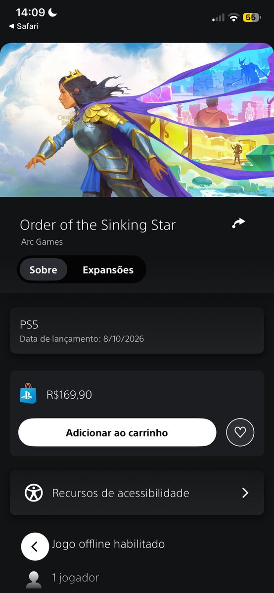 odetogns's tweet photo. @SinkingStarGame @Thekla_inc @Jonathan_Blow The game is way more expensive on PS5 than on Steam. Could you guys fix this? https://t.co/nPGO3wvvf3
