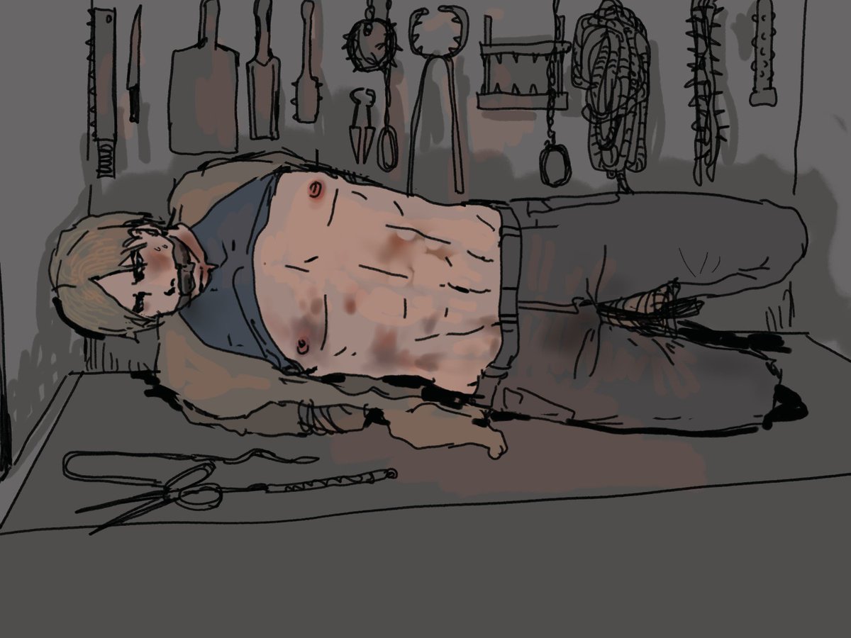 kelpkelp1145's tweet photo. #LeonKennedy 
我找了参考 但是我猜也没有人看 https://t.co/LCw199HOF2