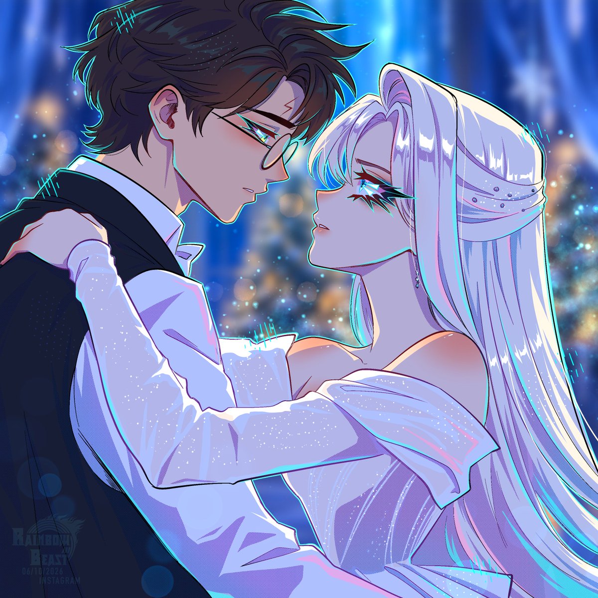 RainbowBeastArt's tweet photo. And now… let’s dance. 👀🐍💚
Harry never stood a chance. 😭
#Drarry #DracoMalfoy #HarryPotterFanart https://t.co/a087uTei4X