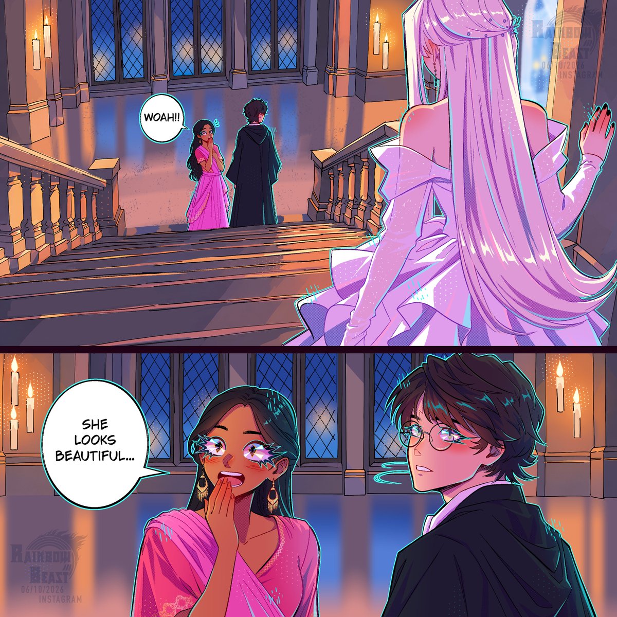 RainbowBeastArt's tweet photo. Draco at the Yule Ball… 👀🐍
I had to join the Draco Waifu trend.
 To be continued… 💚
#Drarry #DracoMalfoy #HarryPotterFanart https://t.co/j4r6KPHLSd