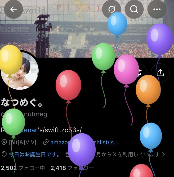ruce_nutmeg's tweet photo. 27歳になりました
高望みはせん
平和な1年になりますように https://t.co/L9Ex0bsxtK