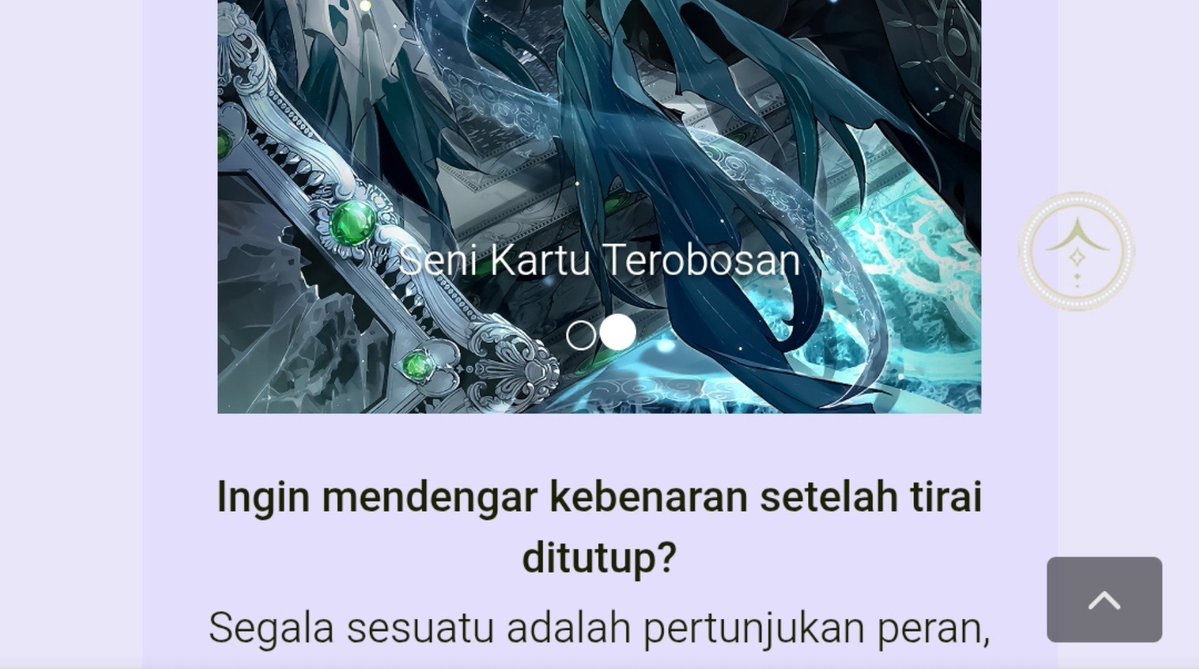 edennie_'s tweet photo. Terjemahan website ga pernah ga lucu
Kek wdym seni kartu terobosan 😭 https://t.co/3tDctvtWSa