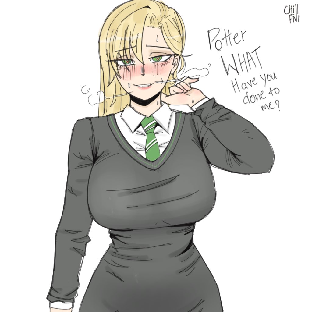 chill_N_fill's tweet photo. Potter what have u done to her ๐๐
#HarryPotter #Melfoid #FanArt https://t.co/VBR85ruUv6