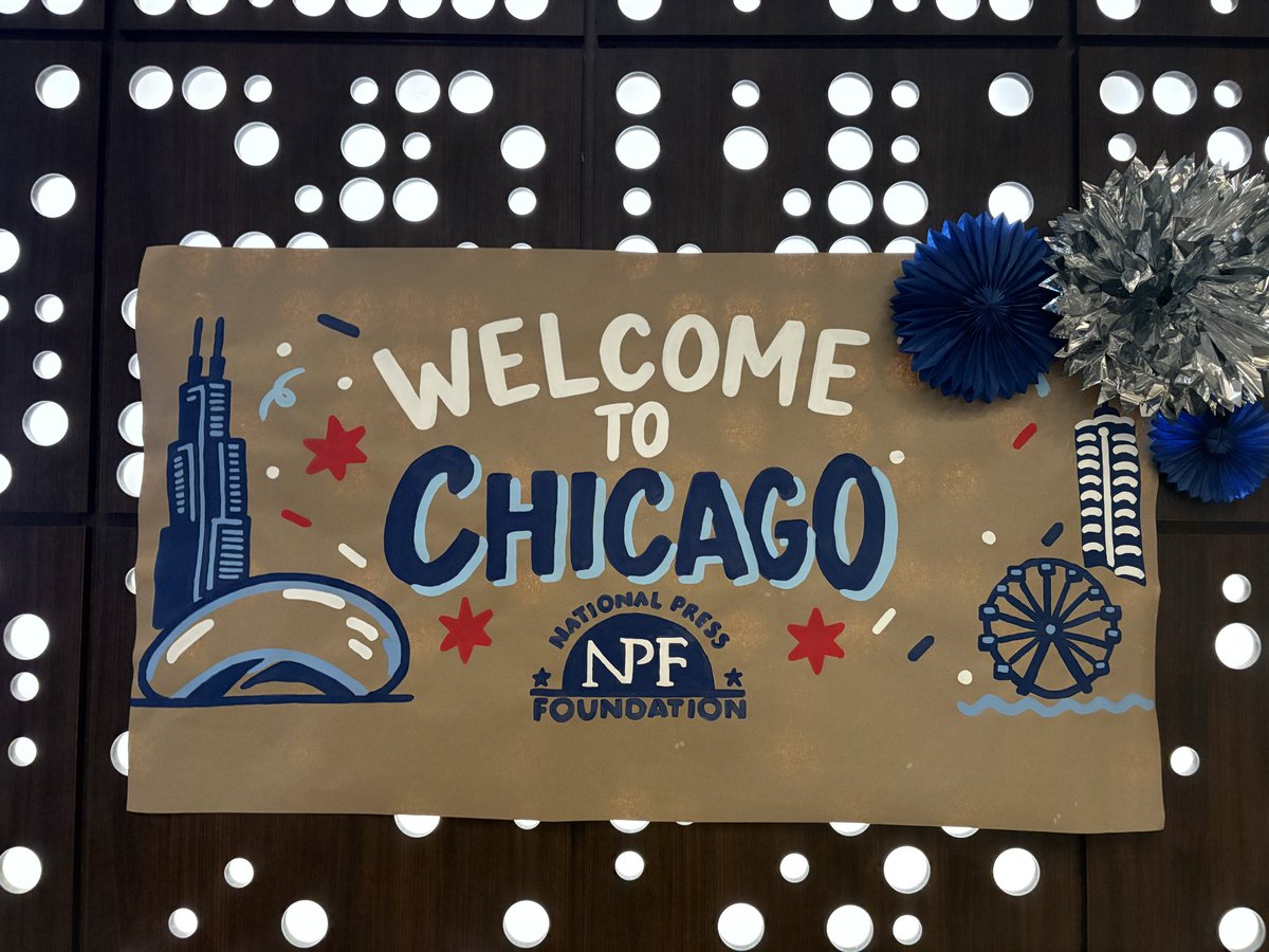 zach_ehansen's tweet photo. Thanks to @NatPress for a great and informative experience in Chicago this week! Excited to take what I learned home to Atlanta! https://t.co/XPSpxIvBct