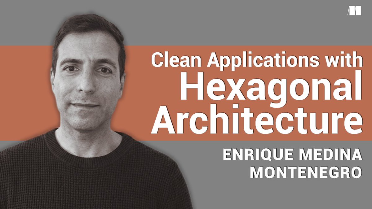 ManningBooks's tweet photo. As applications grow, business logic can become tangled with databases, frameworks, and external services.

In Clean Applications with Hexagonal Architecture, Enrique Medina Montenegro explores how ports, adapters, and use cases help keep software maintainable.

Watch the author explain it: https://t.co/BEHxo6w5Yp
