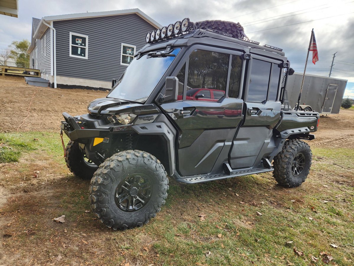 ThumperFab's tweet photo. 🔥 NOW THIS IS WHAT WE CALL THUMPED OUT! 🔥
BIG shoutout to Paul Peyerk for showing off his seriously CLEAN Can-Am Defender loaded up with that unmistakable Thumper Fab style! 💪🏼👀

#ThumperFab #CanAmDefender #ThumpedOut #UTVBuild #CanAm https://t.co/NRMH7gqAbC