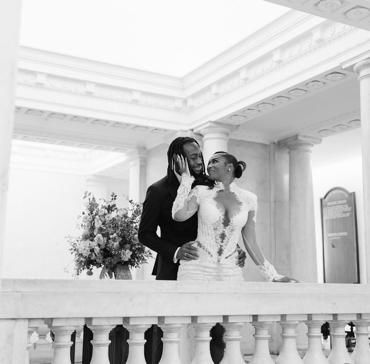_owurakuampofo's tweet photo. 💍 Ghana international and Manchester City forward Antoine Semenyo ties the knot with Jordeen during the international break. https://t.co/UJJ52cpg8c