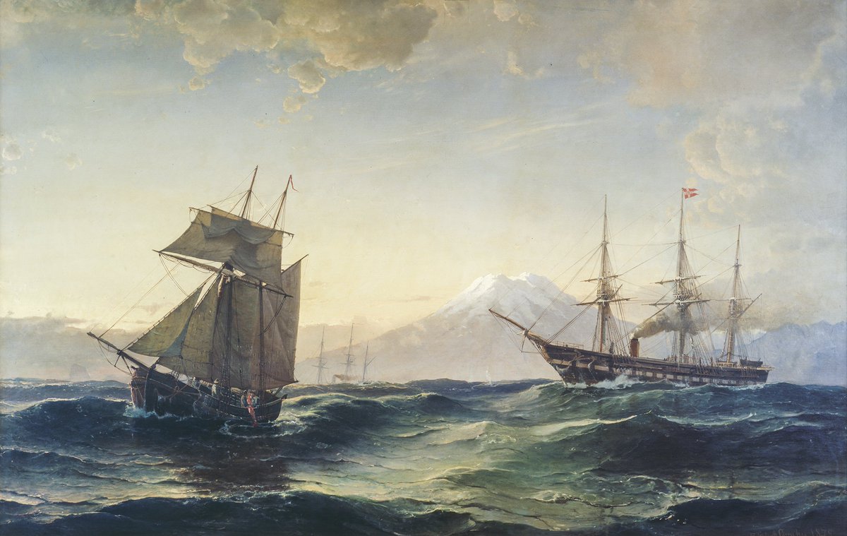HistoriaJack's tweet photo. The Seacapes of Danish painter Carl Frederik Sørensen https://t.co/ADTbm7wYhj