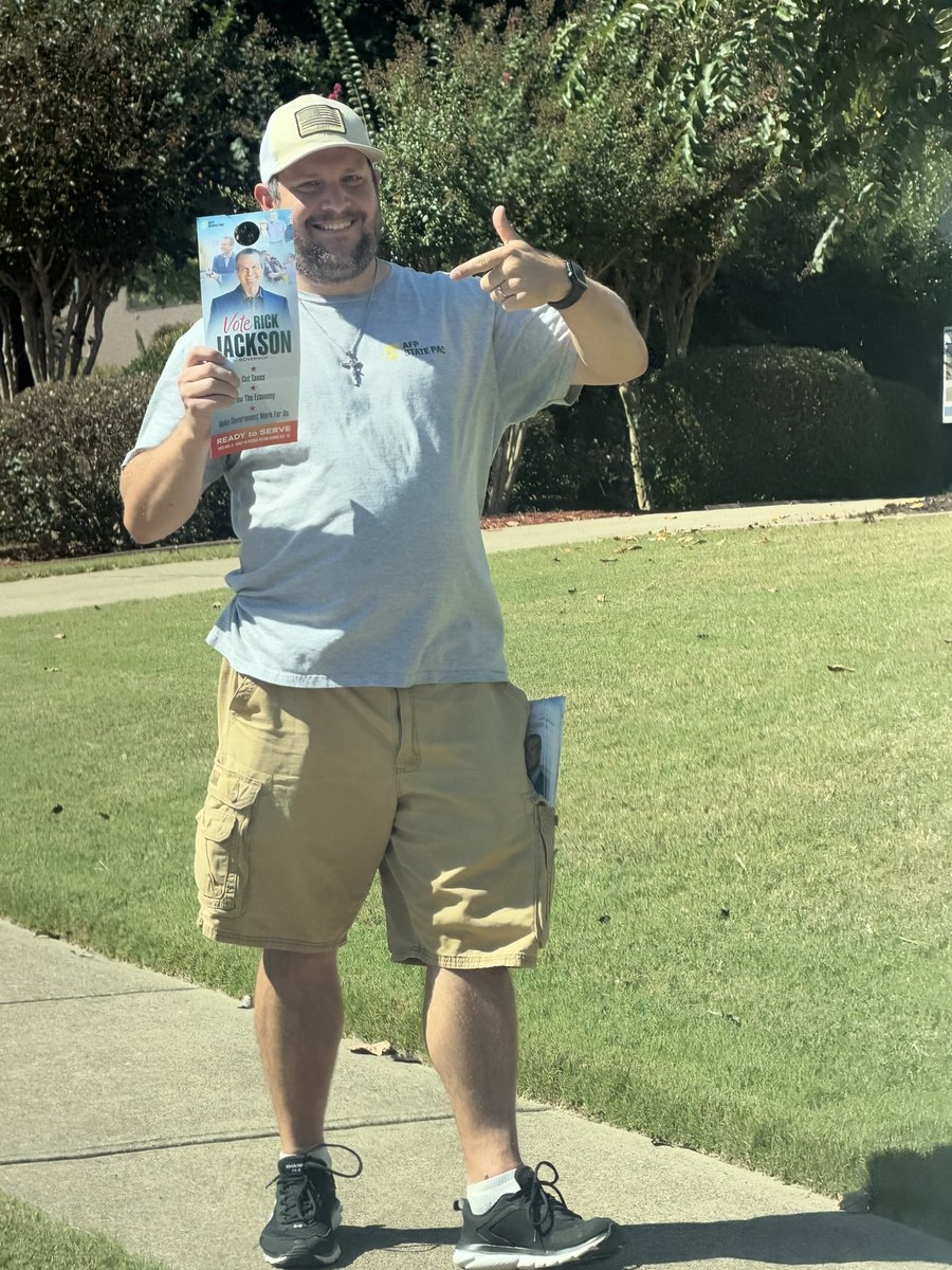 AFPGeorgia's tweet photo. Another great day on the doors for the AFP State PAC team in support of Rick Jackson for Governor! 🚪🚶🏻‍♂️ https://t.co/K9WmsXm06Z