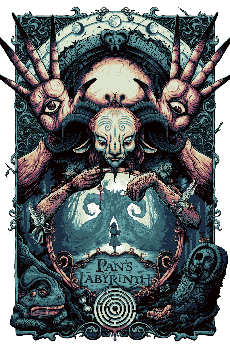 brokehorrorfan's tweet photo. Pan's Labyrinth screen prints by Alex Hovey for @BottleneckNYC.

3 variants on sale tomorrow at 12pm ET. https://t.co/tLPMKfkDlt