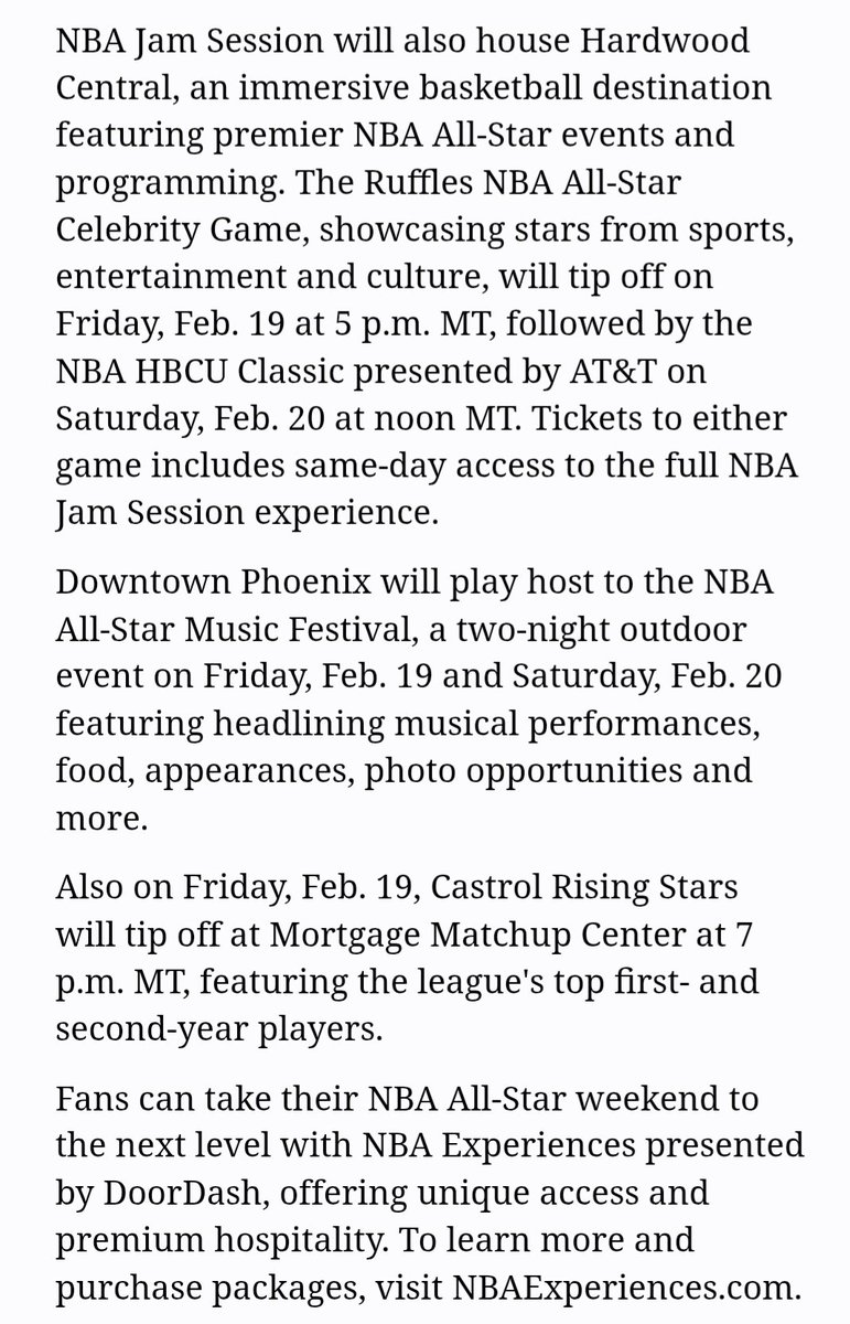 DuaneRankin's tweet photo. 2027 NBA All-Star Weekend events in Phoenix on sale through NBA Events https://t.co/KvPra2iSDo https://t.co/M8nkqy1k7E
