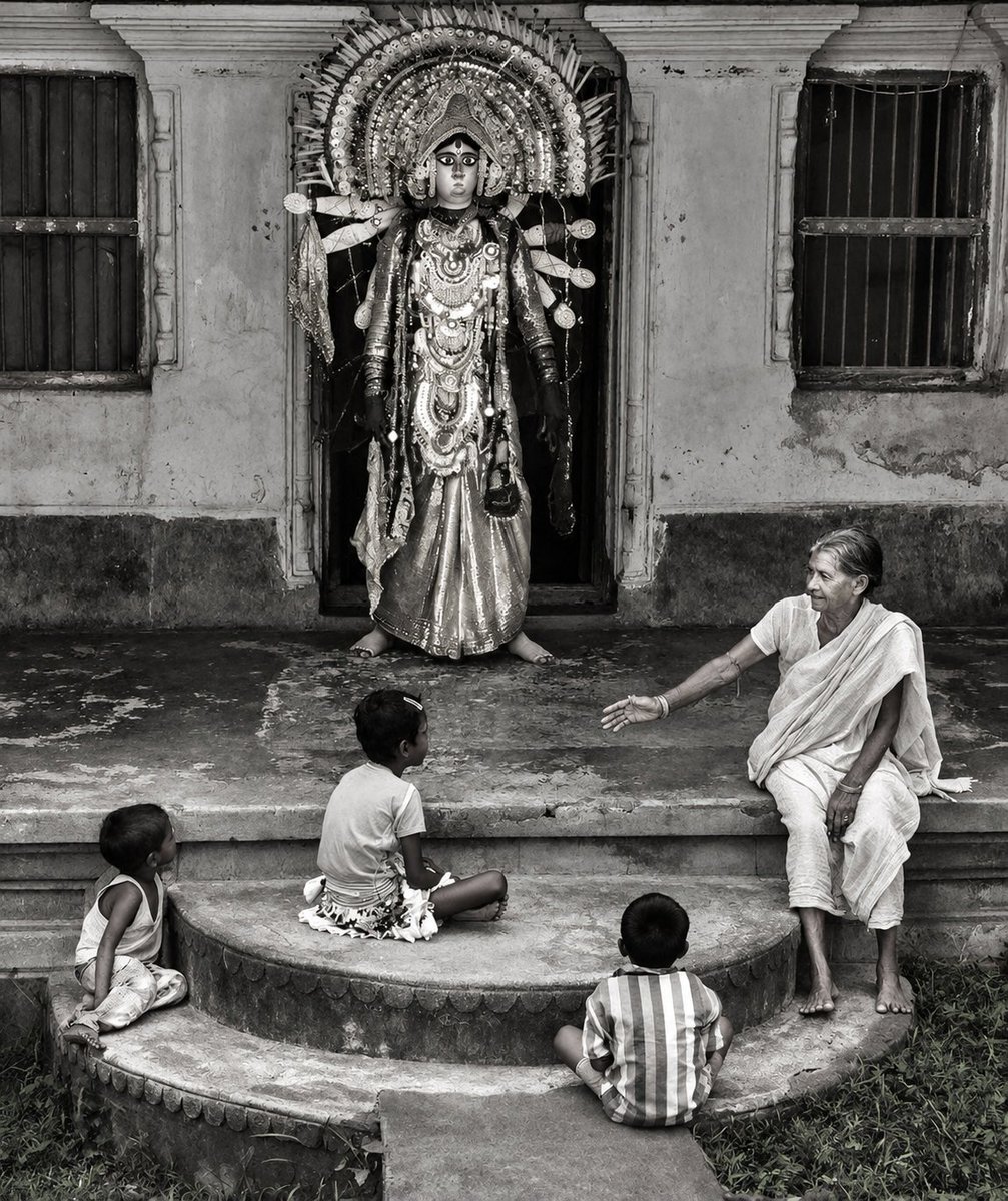 LostTemple7's tweet photo. Old traditions, pure hearts, timeless memories. https://t.co/1so4m6kkXB