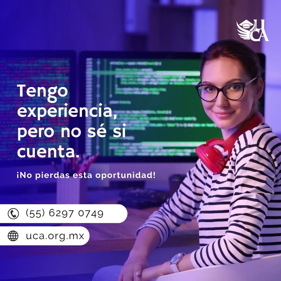 UCA_Certifica's tweet photo. Una de las primeras dudas que aparecen cuando alguien conoce la certificación por experiencia. La respuesta no se adivina: se evalúa el perfil. 🦅 Conoce cómo puede aplicar tu trayectoria. 
Solicita tu evaluación.
#UCA #BachilleratoTécnico https://t.co/X0yL9v2iFa