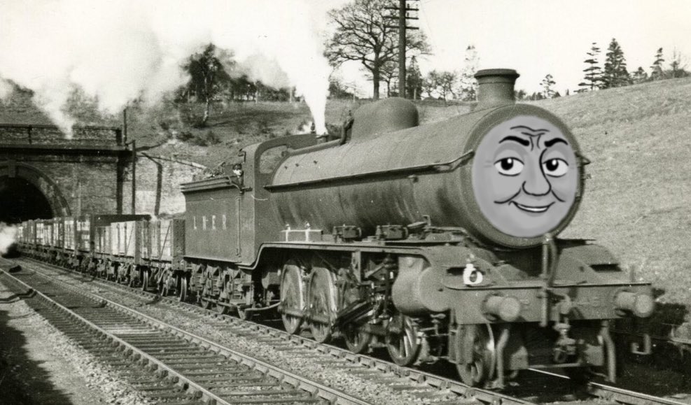 JustAnotherRing's tweet photo. Trying out a new style for the faces on my engines. These are my takes on most of the loaned engines. Alice, 98462 (Malcolm), 87546 (Freya), and the green engine (Cedric). 

#ttte #thomasandfriends https://t.co/XU3l5dMzFY