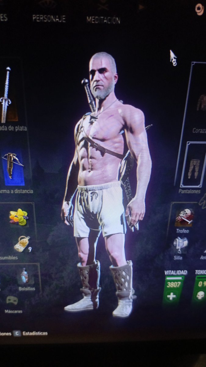 Kothtor's tweet photo. @crisgamer__25 Espero no hayan arreglado a mi Geralt pelon https://t.co/lVtXXIo00H