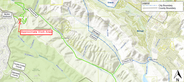 cccpublicworks's tweet photo. .@cccpublicworks will be working on Pinehurst Rd near MM 4.8, approx. 750 ft SE of the intersection with Skyline Blvd &amp; Manzanita Dr, starting 10/13 - 10/28/26, from 9:00 am - 3:00 pm, Mon. -  Thur. Pinehurst Rd will be closed to all during working hours. https://t.co/Pj3OOUUP1t https://t.co/rUB7j7Dnbq
