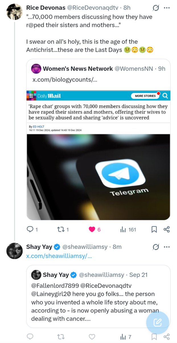 RiceDevonaqdtv's tweet photo. Heavens above Shay'norita @sheawilliamsy! I unblock u and mere minutes later yr straight out the blocks replying to me! 😳🤭 Tell me, are u ever off this platform? The regularity w/which u post is astonishing. U must have time for little else besides libelling folk on here u nut! https://t.co/v4GwbZ0Umf