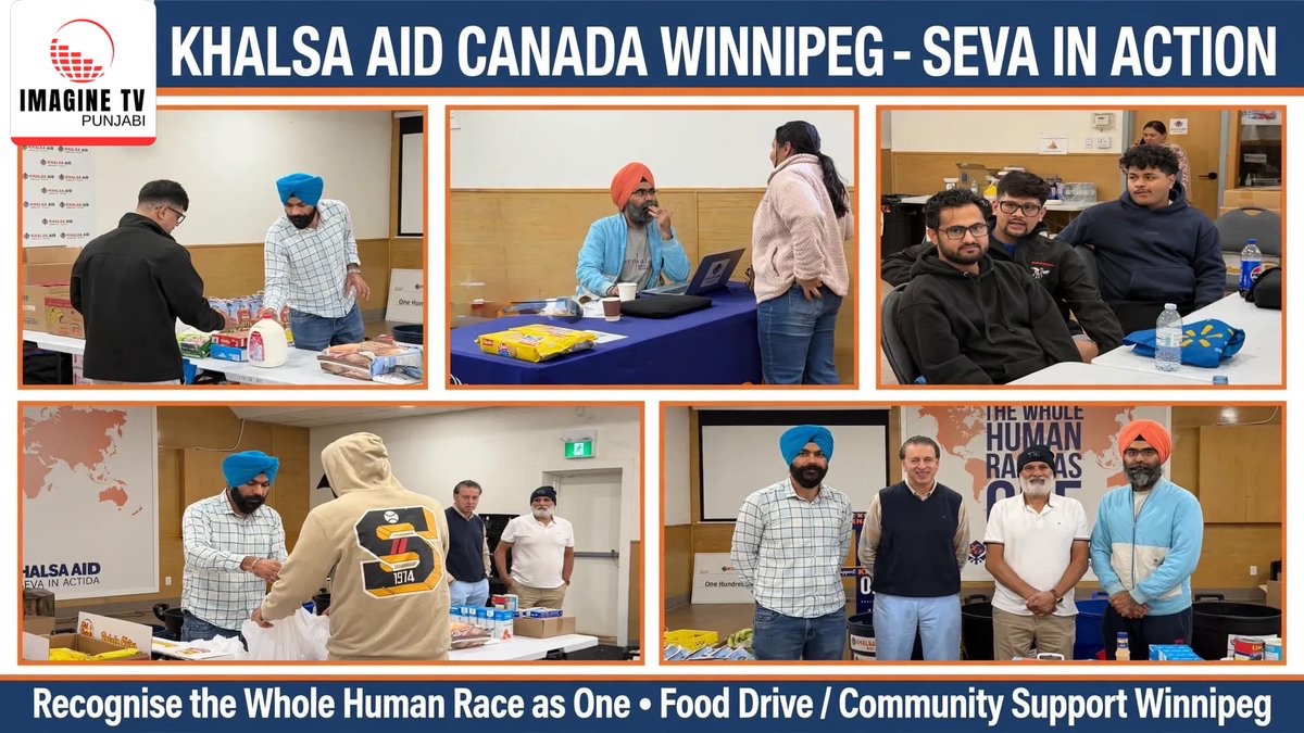 Khalsa_Aid's tweet photo. @khalsaaidca  Winnipeg continues its bi-weekly grocery program, supporting new international students settling in Canada. This Month, 30 students received essential grocery packs, with assistance available for up to six months.
The initiative helps ease financial pressures, offering newcomers meaningful support, care and encouragement during their transition.
Upcoming Grocery Seva Dates:
October 17 • October 31
November 14 • November 28
December 12, 2026
Location: Khalsa Aid Office - 1563 Logan Ave, Winnipeg.

#KhalsaAid #Canada #Seva #Humanity