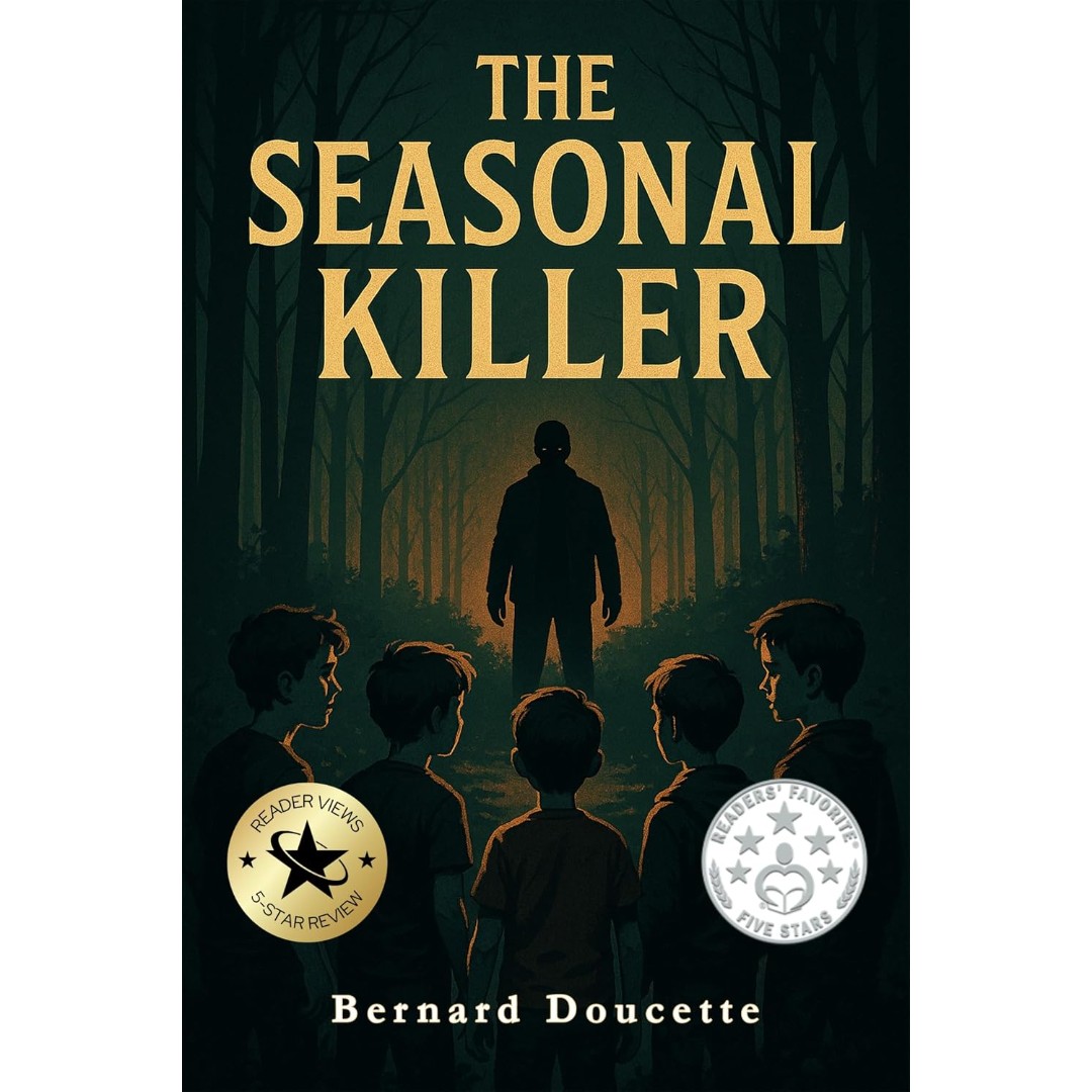 LiteraryTitan's tweet photo. When five middle schoolers suspect they've witnessed a #SerialKiller disposing of a body, they decide to investigate it themselves. The Seasonal Killer blends 1980s nostalgia, friendship, #DarkHumor, and a dangerous investigation they may not survive. https://t.co/H8pRqmfN5y https://t.co/jg29e03rnh