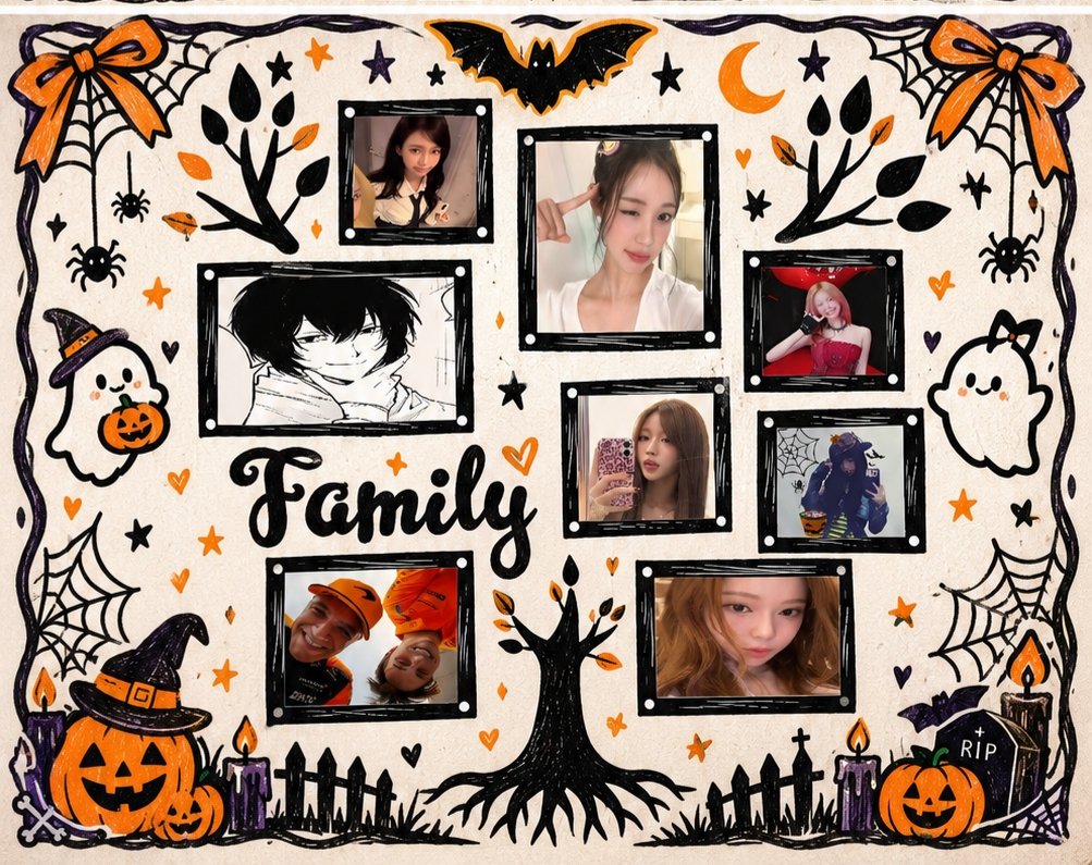 baescenes's tweet photo. Arbolitos de Halloween de mutis 🎃👻 https://t.co/ghwZ1bQpil