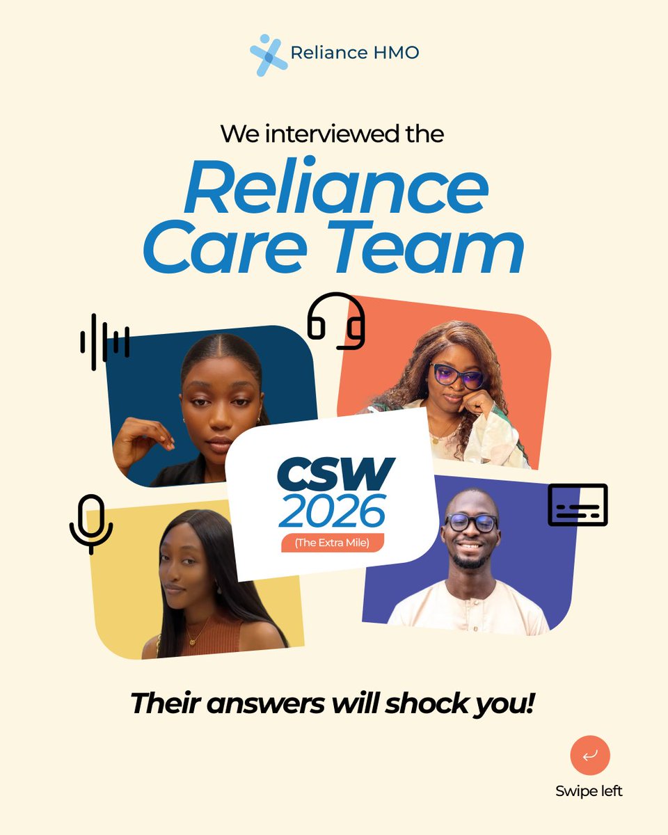 RelianceH_ng's tweet photo. Their responses got us laughing real hard ๐คฃ
Swipe through and let us know which one shocked you the most.
What would you ask them if you could?
#customerserviceweek2026 #theextramile https://t.co/u6CwqKF22P