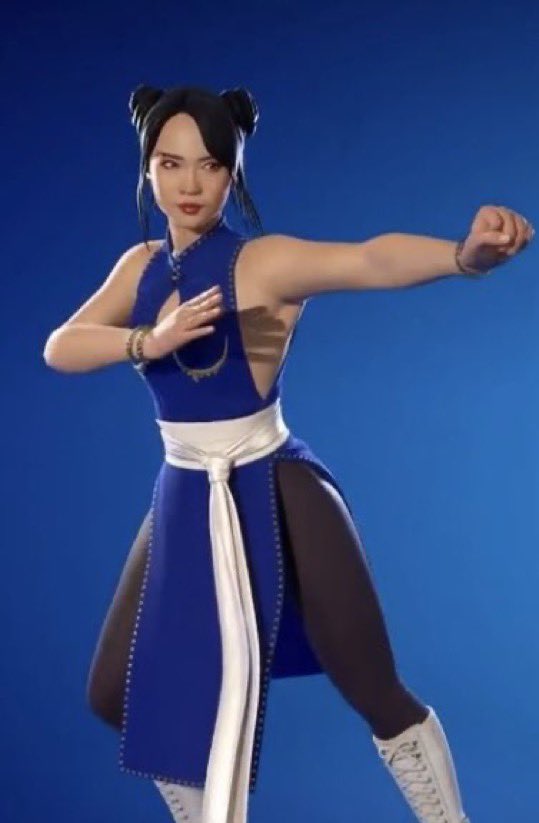 VicePop_'s tweet photo. 👀 A new Chun-Li skin is coming to Fortnite.

(via: @ShiinaBR) https://t.co/8ElqpVSMDd