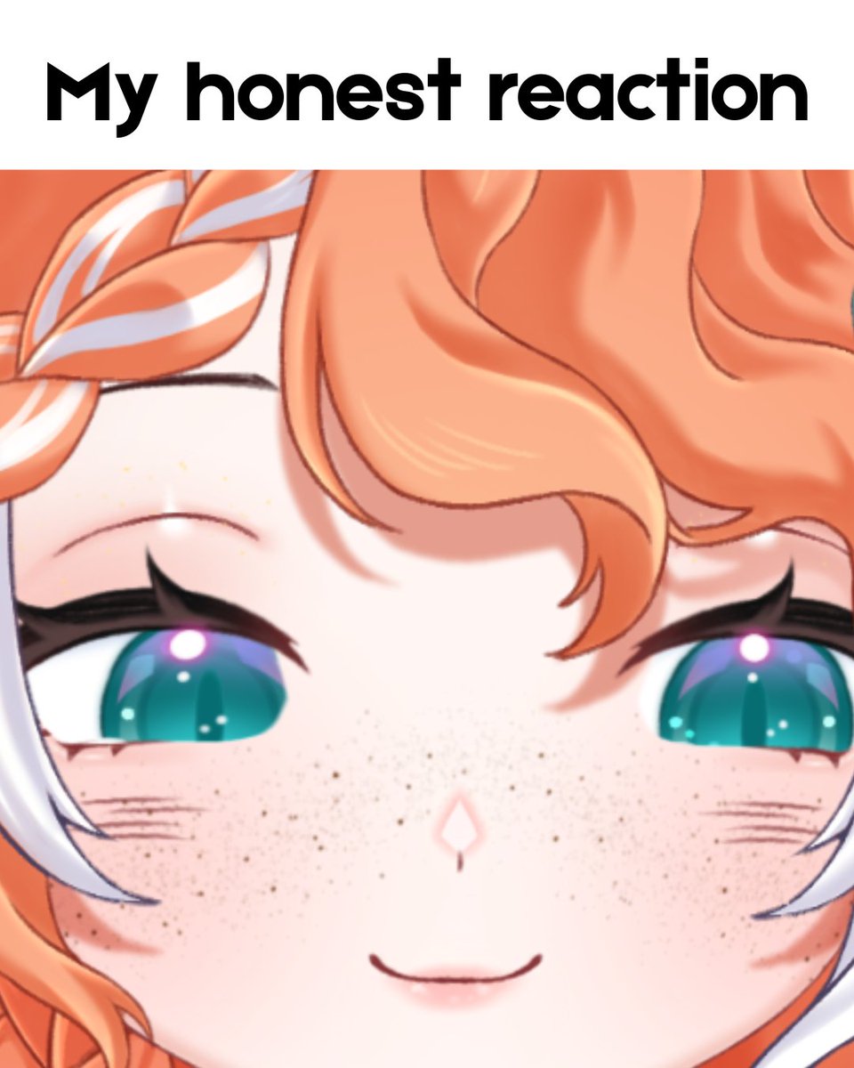 FoxUnderSnow's tweet photo. She's so smug chat 🦊🧡 #vtuber https://t.co/rFTC7A7t6D