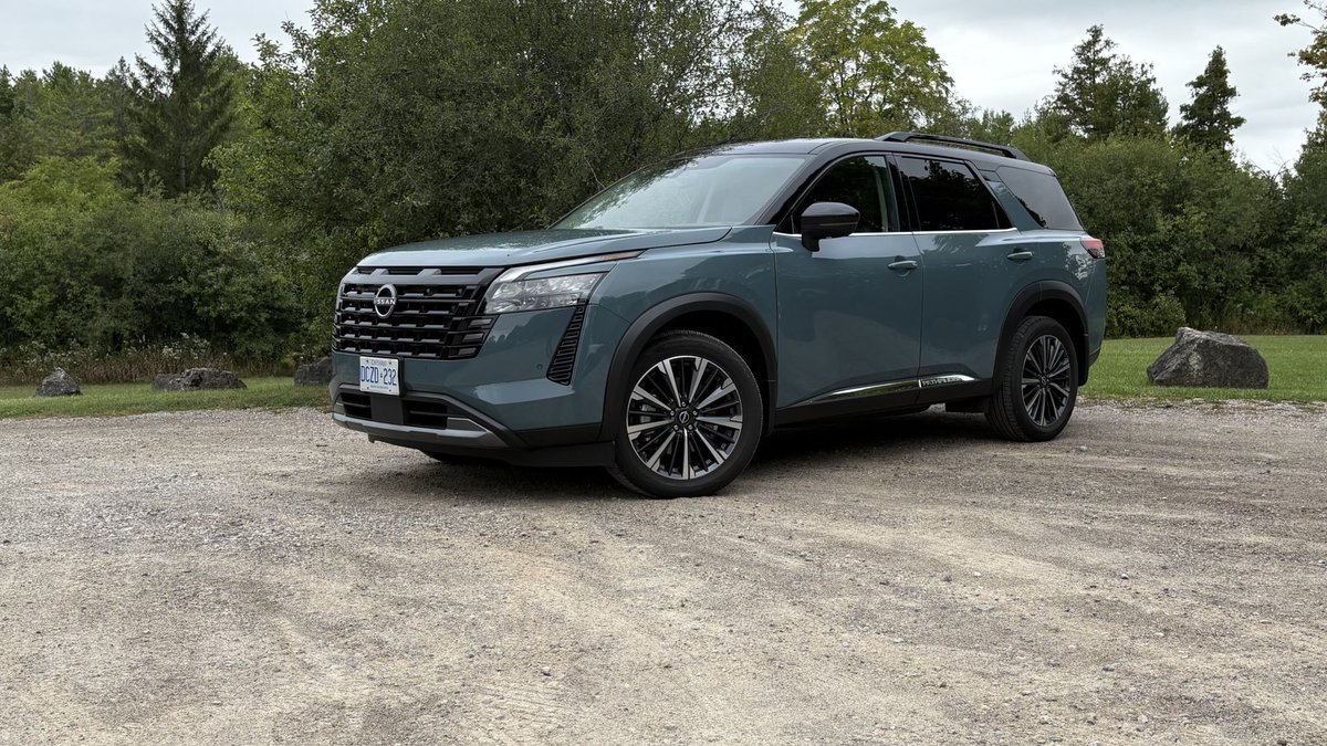 drivingdotca's tweet photo. Millennial Mom’s Review: 2026 Nissan Pathfinder https://t.co/0cIAZP0mia https://t.co/cMXLaELlt6