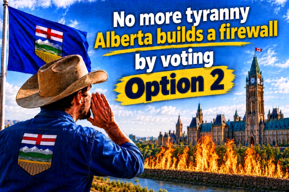 hans_wensink's tweet photo. His brain is fried, Kenney is to dumb he can't realize that Alberta voted him in to get the NDP out.   He didn't get a second chance.  
I still remember a referendum against equalization payments, the majority voted against equalization payments, nothing happened.
Democracy ?  all fake ! 

Plato viewed democracy as a dangerous and unstable form of government that replaces expertise and wisdom with the emotional whims of the crowd, ultimately leading to tyranny, and that's exactly what happened with Canada. 

The Government of Canada has used psychological warfare against its own citizens to create emotional whims of the crowd.  It literally divided the crowd, our servants used this to take Absolute Power. 

Well folks we have a solution, we received an Option. 
We are in charge of our own destiny,  let's build that firewall against tyranny.