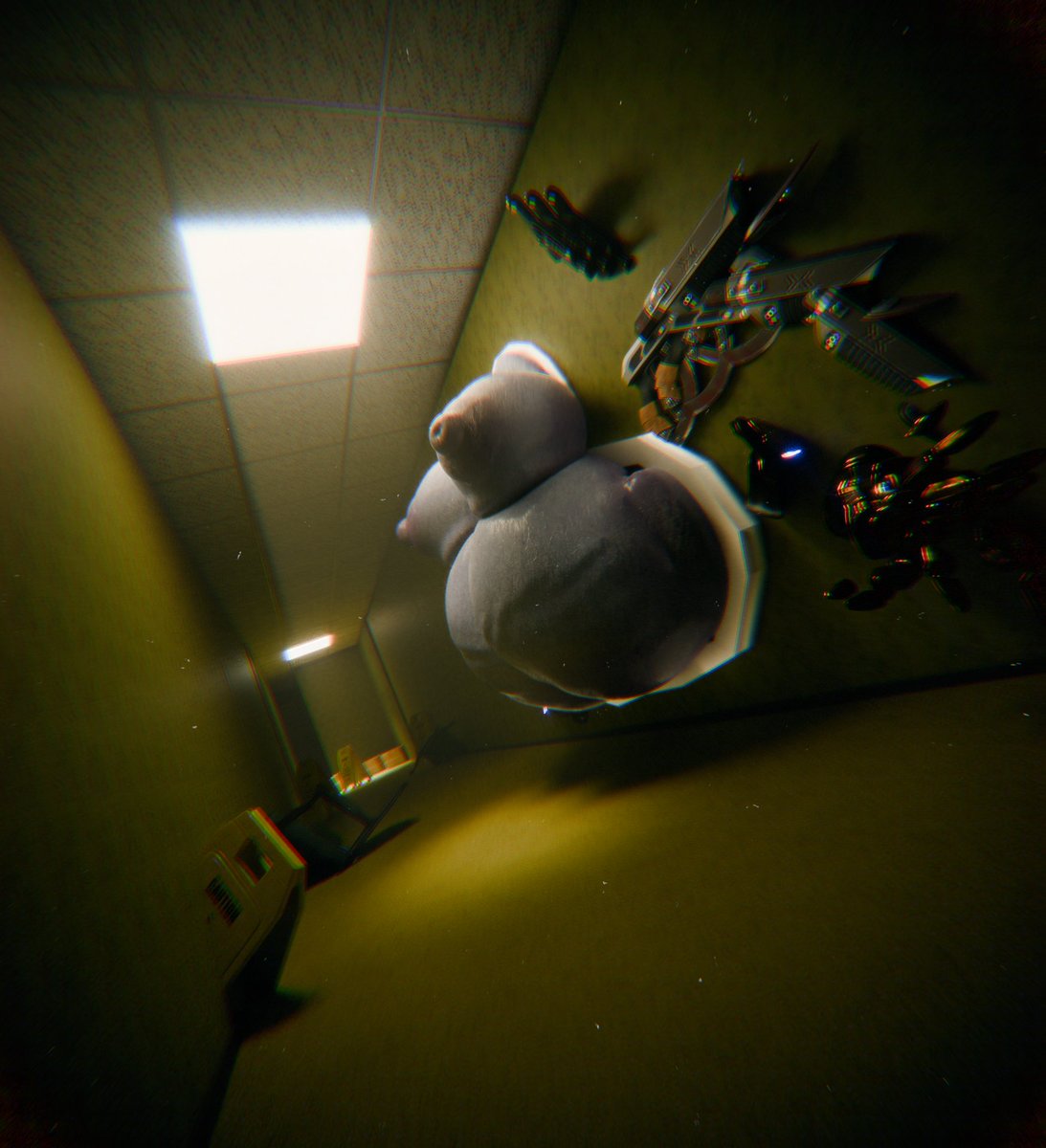 YoshaiKobold's tweet photo. Alt view of the past render, the backrooms really want you to stay, Menudo tits and Ass are just there...remember they are things...things that the backrooms remember.
4k alts and dick alts are on my Psite for 3 shiny rocks to the ones who want to support this kobold more yip!! https://t.co/nwcg2R5DWN