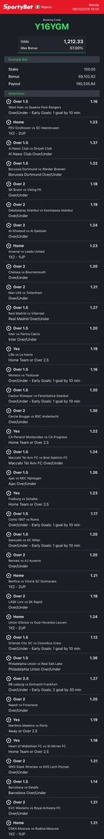 dfwpehlumiiii's tweet photo. FRI-SUN 36/36 rough sheet converted to sportybet⤵️

Main game- Y16YGM MB 88✍️- RAYGV7

Follow 4 convert of codes 2 ur preferred bookies! 

Retweet 4 larger audience😤🗣️ https://t.co/v66NbPQEGb