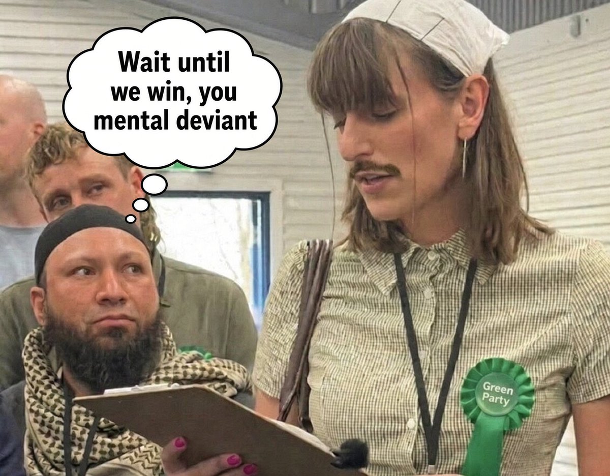 JohnnyWokeyuk's tweet photo. @PatrickChristys @Sara78187546 Vote Green! https://t.co/6C6iIAuwMT