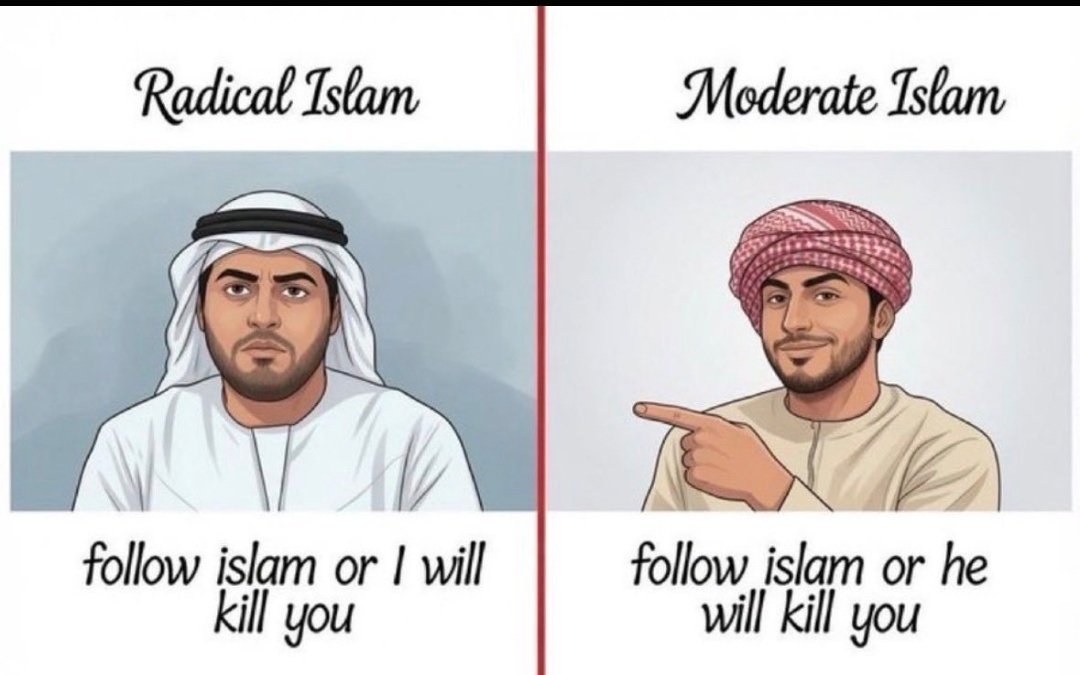 cparkin2015's tweet photo. @VividProwess I know why the lefties and islam are in lockstep with each other.
They are Equally lacking intelligence. https://t.co/QCq3aTpUTw