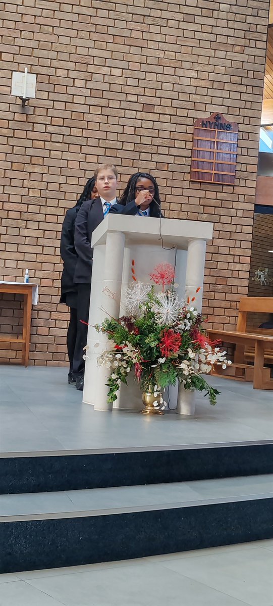 BC_Chaplaincy's tweet photo. Thank you to Fr Michael, @StdunstansS for leading our Y10 class as they attended the parish Mass and read the readings! We always appreciate the opportunity to lead the Mass each week on a Thursday, and your homily about God wanting us to knock and ask really spoke to us! 🙏❤️‍🔥 https://t.co/RphnsMnvDS