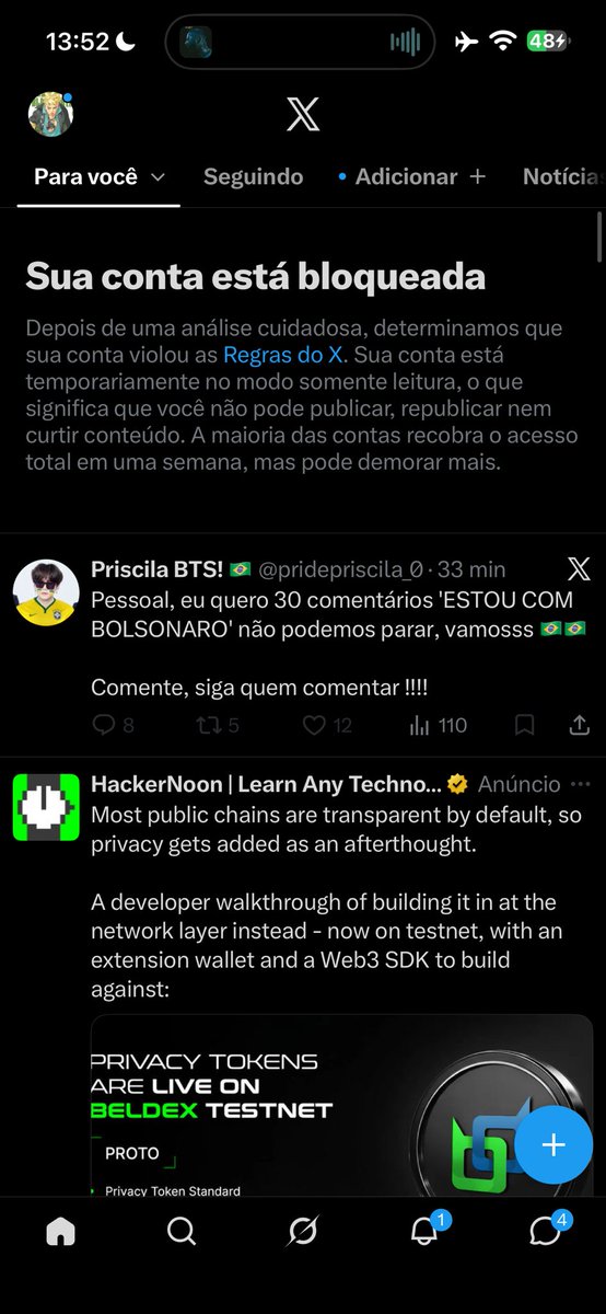 njzbrasil's tweet photo. Estou passando aqui para denunciar a esquerda, tentaram derrubar ambas as minhas contas.

@0iSakura @LEME12 @Serafim_zx @saintliberte @Byanu https://t.co/1CBKyAhdhU