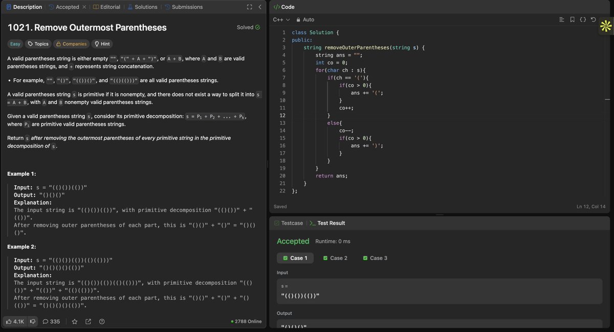 _harshitcodes's tweet photo. Leetcode Potd✅ https://t.co/ljzU0zJ9pW