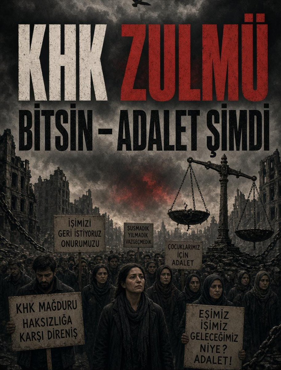 mkorkmaz62's tweet photo. KHK'lıların yıllardır verdiği mücadele tek bir şey söylüyor:Bu sorun kendiliğinden çözülmeyecek.Siyasi irade gerekiyor.
#KHKİçinSiyasiKarar https://t.co/8iv1K9HNxT