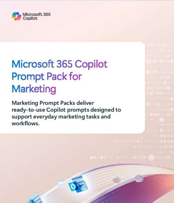 integralops's tweet photo. Marketers spend more time gathering inputs than acting on them. 📈 DM us to learn how the Microsoft 365 Copilot Prompt Pack for Marketing helps close that gap. @msftcopilot https://t.co/IjNAdAHJ9K