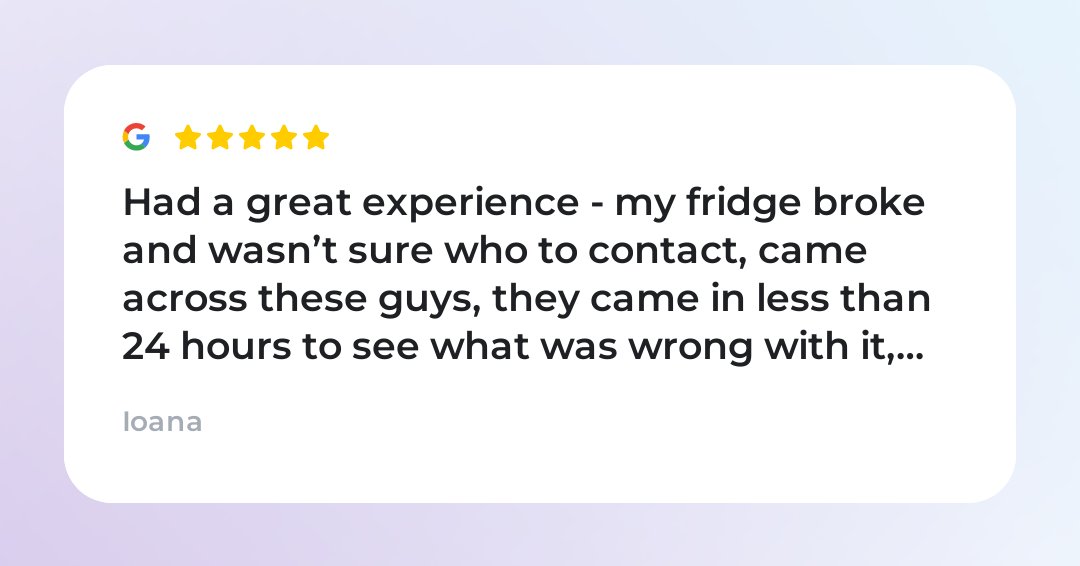 MaydoneRepair's tweet photo. Great review from Ioana https://t.co/qOTrbNfxcz