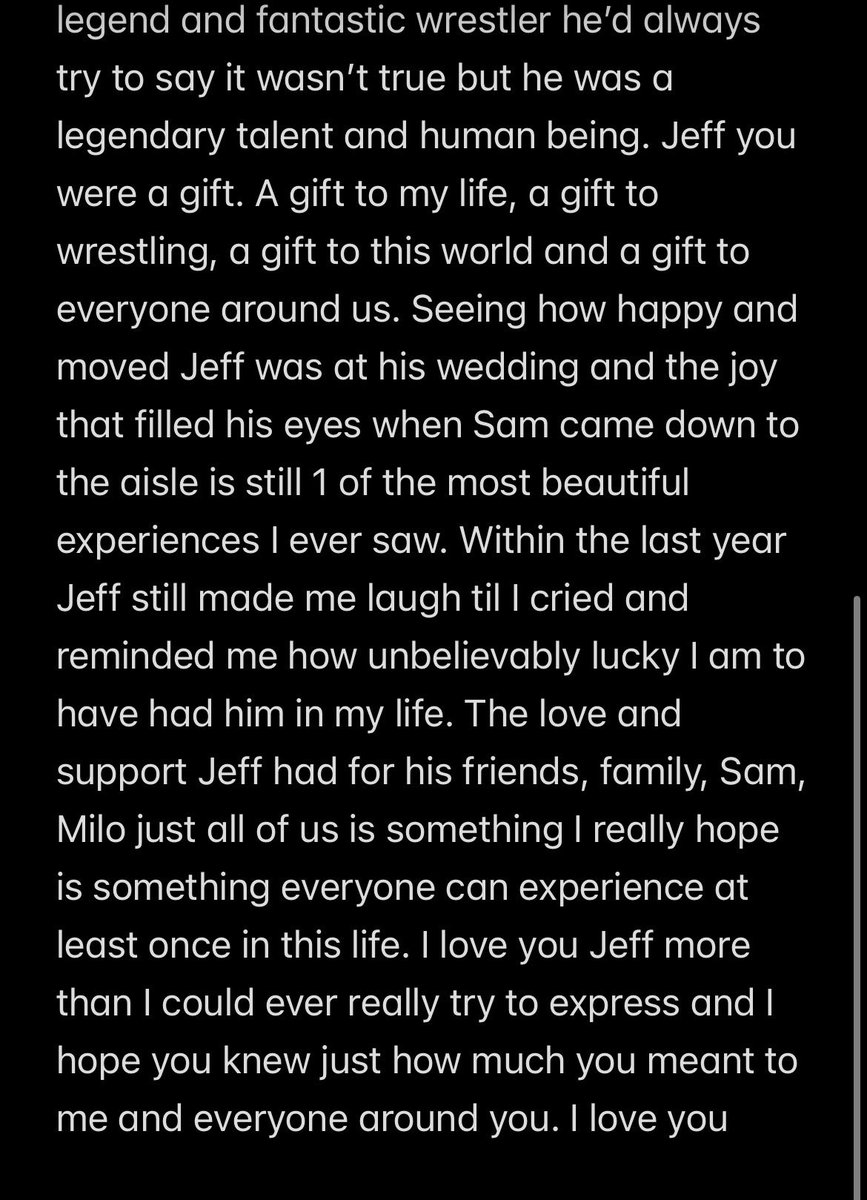 SaveUsSean's tweet photo. For my friend Jeff Cannonball/Guerriero

The most special gift of a person, I love you Jeff https://t.co/JS89MQgIfI