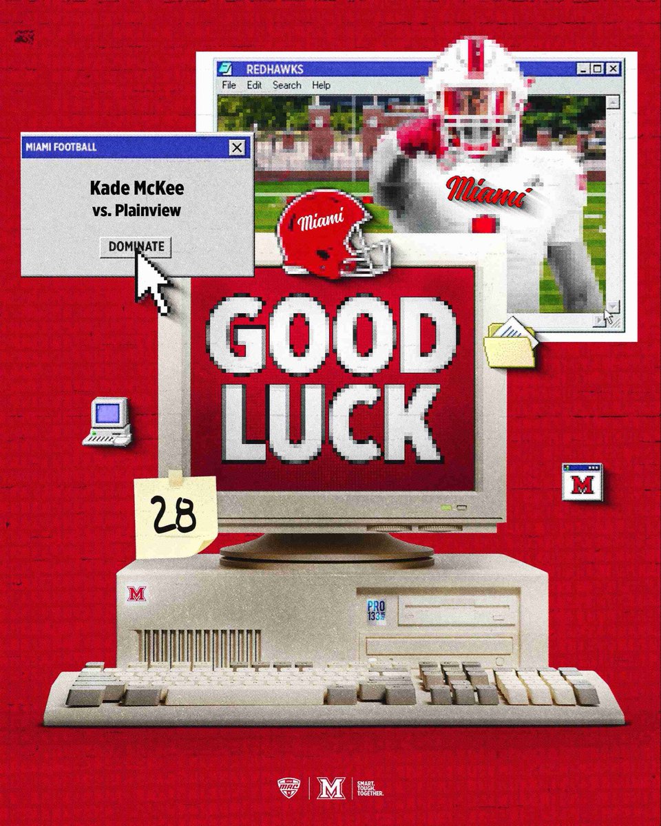 KadeAMcKee's tweet photo. Thank you! 
@MiamiOHFootball 
@CoachBrechin 
@CoachPlum_ 
@CoadyKeller1 https://t.co/yTawaU8PCa