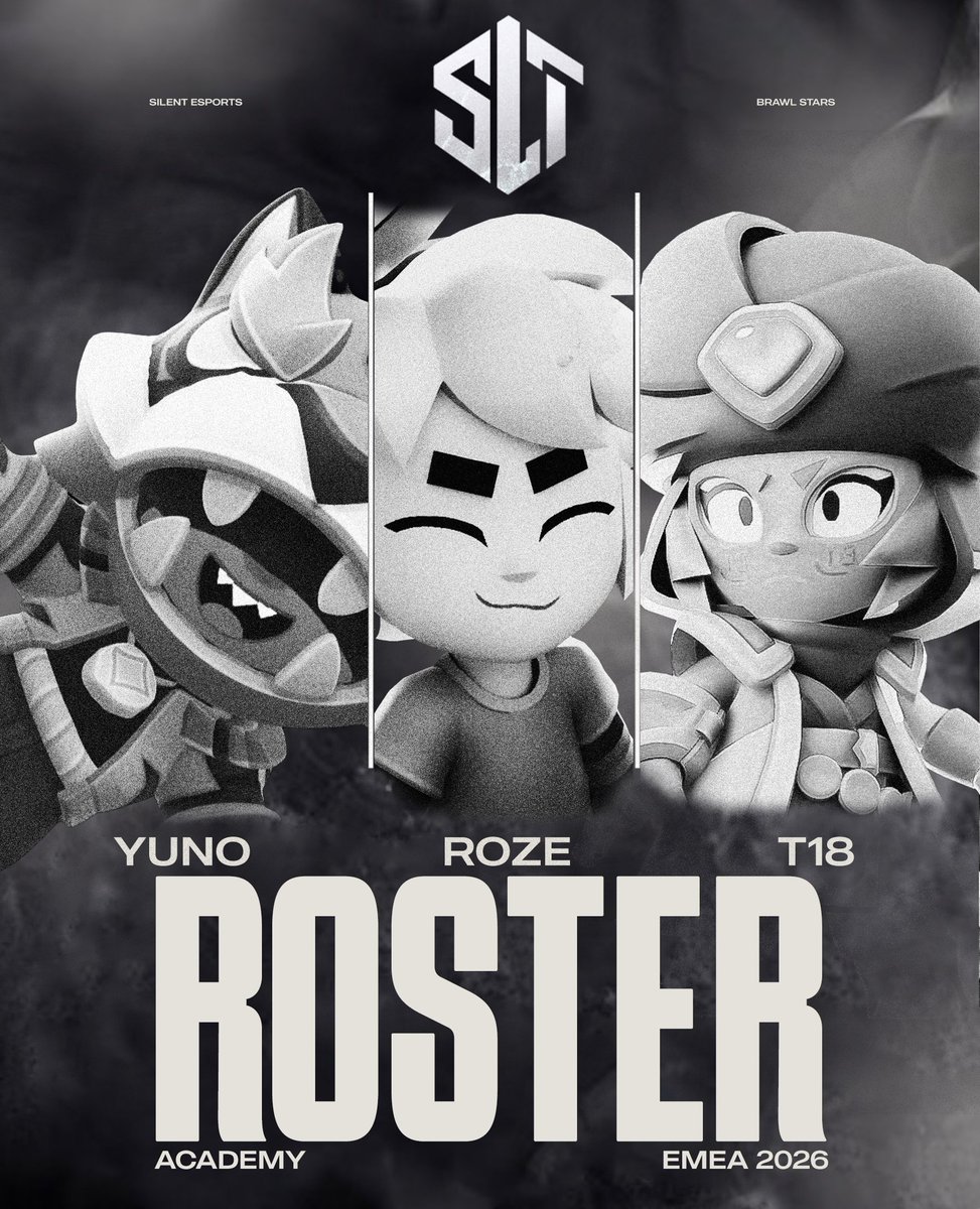 slt_esport's tweet photo. OUR @BrawlStars Academy Roster!
#goslt #fypシ゚viral #BrawlStarsㅤㅤ https://t.co/aKkQ21DgaN