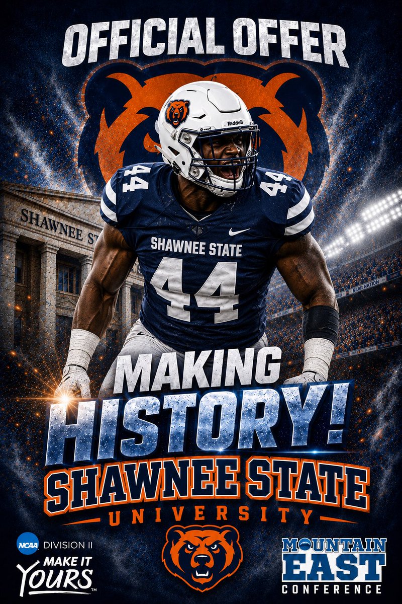 JamelleB43's tweet photo. After a great conversation with Coach @jimmy_peyton1 im blessed to earn an offer from 🔵🟠 @SSUBEARSFB @coachmarksnyder 
@CoachJiggs @CoachParkerJ @CoachK_BusterFB @1CoachTee @CoachHafner https://t.co/osGVLfR1mp
