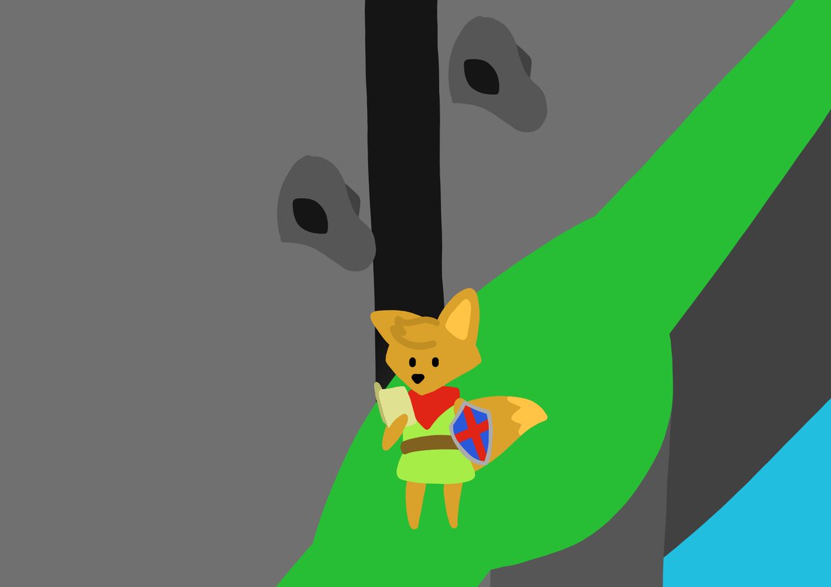 AzureDrazilian's tweet photo. I played Tunic recently and ended up getting lost because I didn't find the hole in the Dark Tomb https://t.co/6FfiqFAiOO