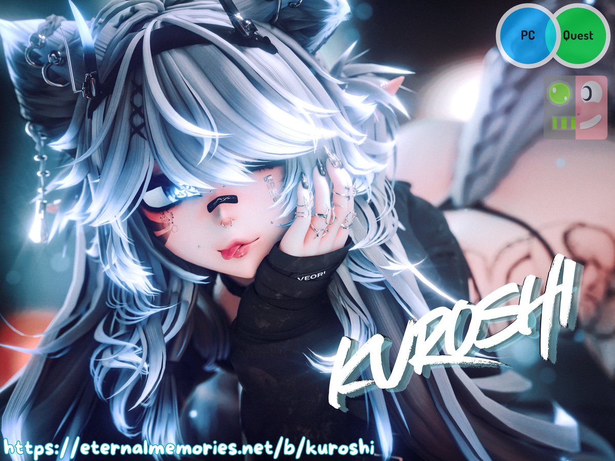 Eternalmemorie9's tweet photo. I’ve poured my heart into this one, and I finally get to share her with you 💙

Huge love to everyone who helped bring her to life

Kuroshi out now!
https://t.co/d9amI4oPDp https://t.co/rwd0G2UFR4